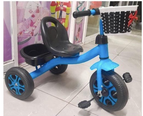 Durable Kids' Tricycle with Adjustable Seat and Safety Features – Perfect for Ages 2-6