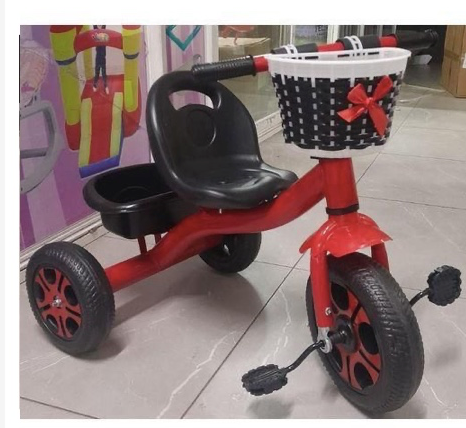 Durable Kids' Tricycle with Adjustable Seat and Safety Features – Perfect for Ages 2-6