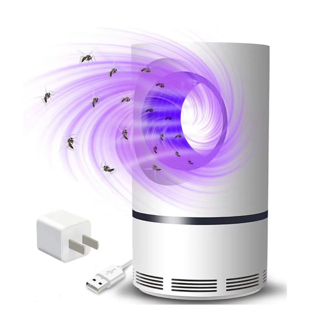 USB Rechargeable LED Electric Mosquito and Flies Killer Lamp.