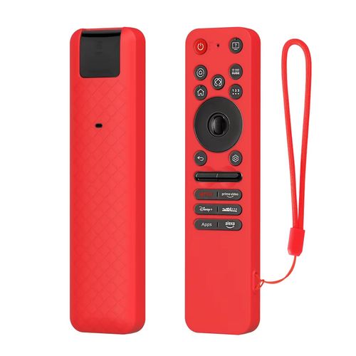 LG MR25GA 2025 New Magic Replacement Remote AI, Pointer, Alexa Voice, Bluetooth with cover - RED