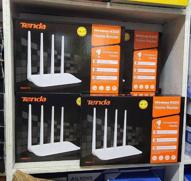 Tenda WiFi Router – High-Speed Wireless Internet Router for Home & Office, Stable Network Coverage