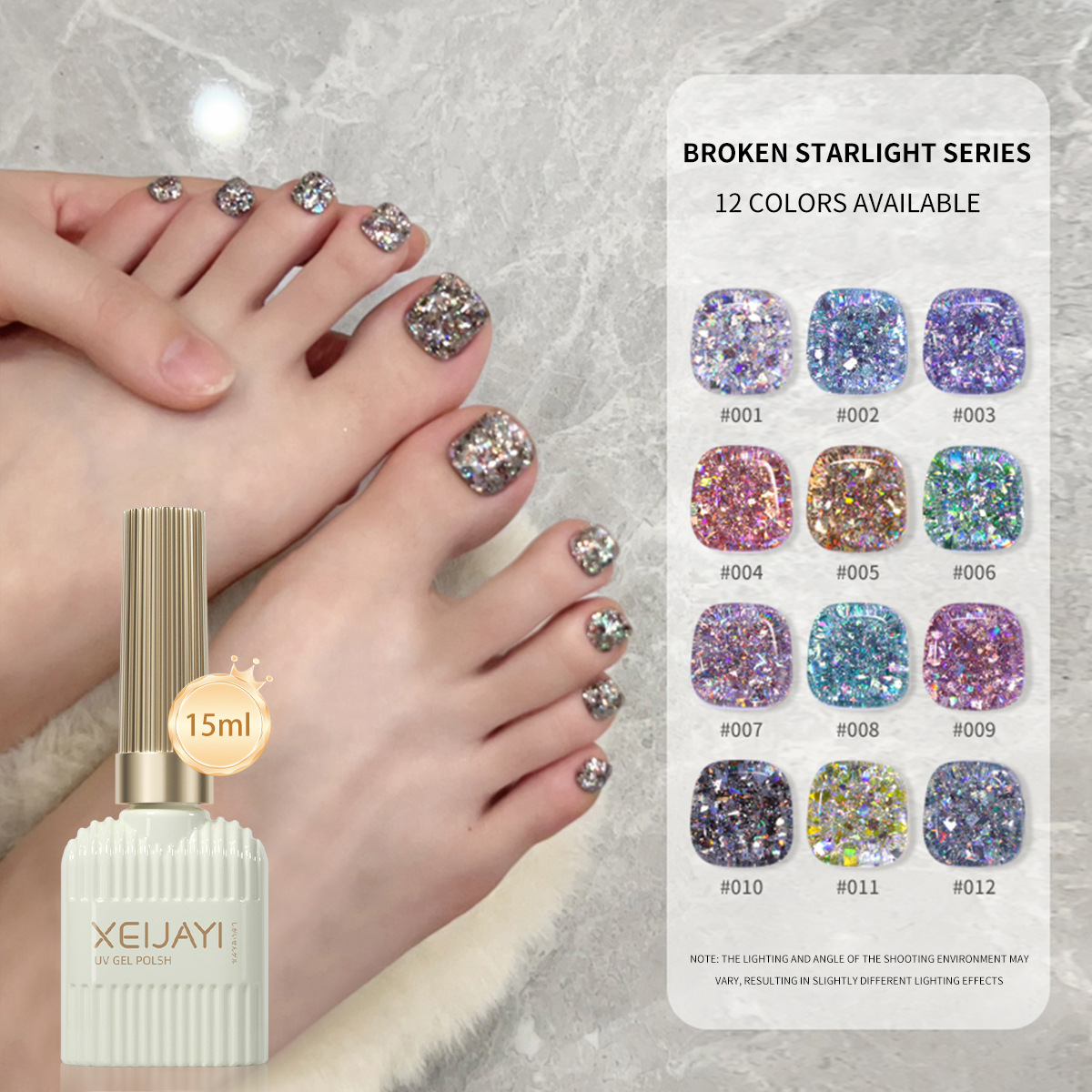 Beetles Blue Gel Nail Polish, Sky Blue Sea Bule Navy Blue Nails Polish Soak Off Nail Art Starter Manicure Professional Salon DIY at Home for Women DIY Gift for Holidays view 5