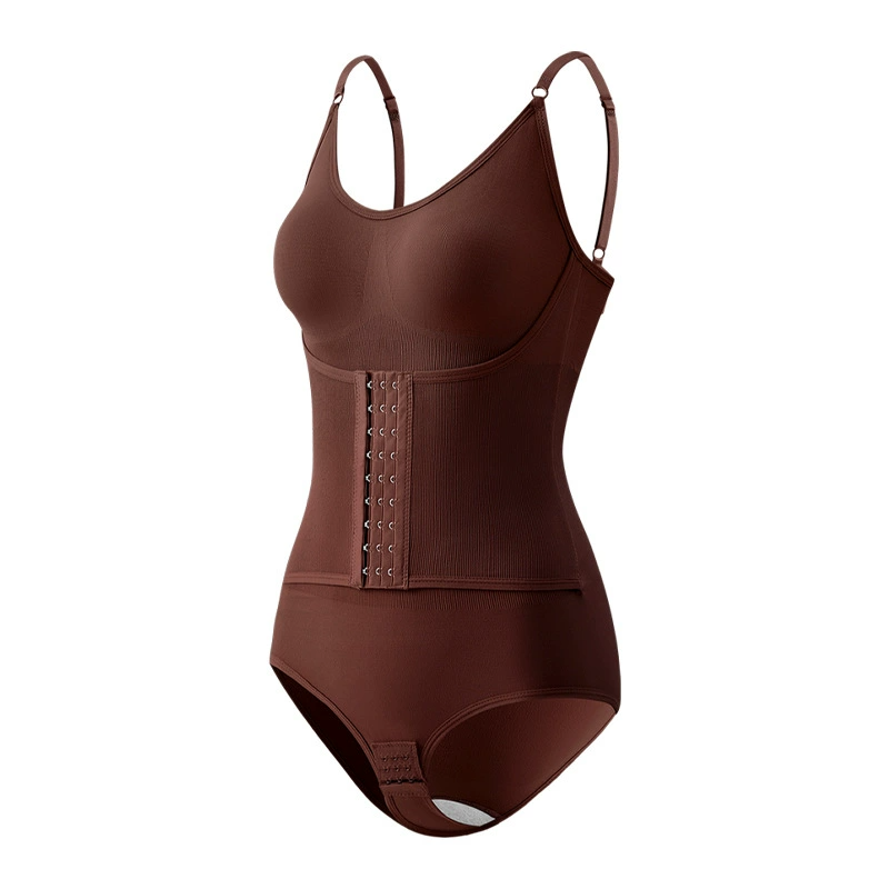 Jumpsuit Seamless Body Shaper for Women Tummy Control Bodysuit Waist Trainer Slimming Shapewear Women's Clothing Lingerie with Breast Pad