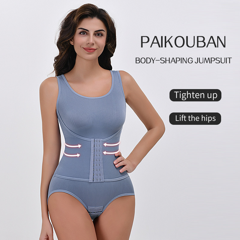 Comfortable Jumpsuit Seamless Body Shaper for Women Tummy Control Bodysuit Waist Trainer Slimming Shapewear Women's Clothing Lingerie