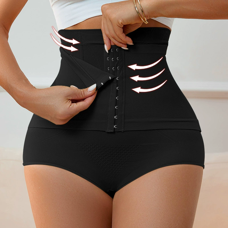 Women High Waist Tummy Control Panties Seamless Shapewear Butt Lifter Slimming Underwear Body Shaper Briefs Women's Clothing Lingerie