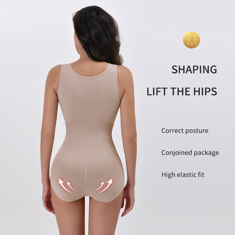 Comfortable Jumpsuit Seamless Body Shaper for Women Tummy Control Bodysuit Waist Trainer Slimming Shapewear Women's Clothing Lingerie