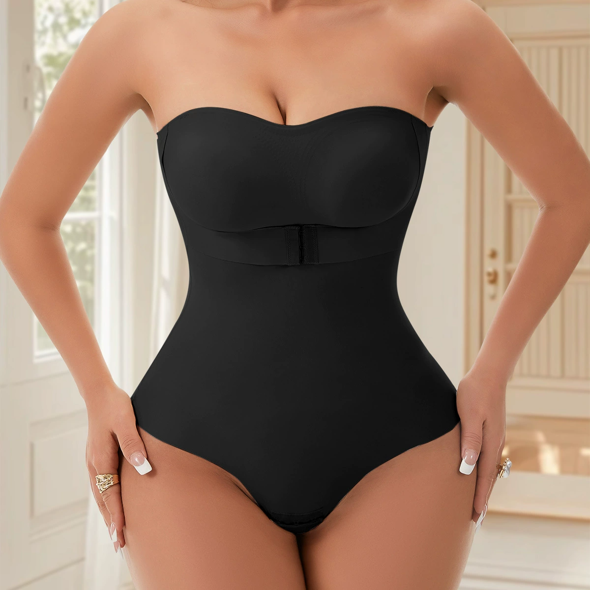 Seamless Body Shaper for Women Tummy Control Bodysuit Waist Trainer Slimming Shapewear Women's Clothing Lingerie