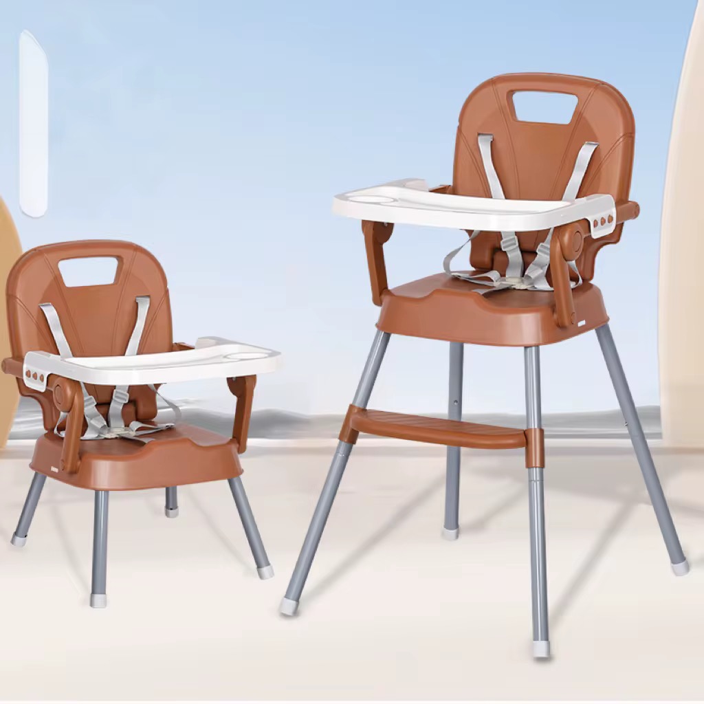 3 in 1 High Baby Feeding Chair with cushion