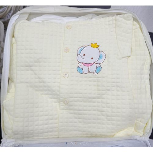 8pcs Unisex Newborn Baby Receiving Set suitable for newborn to 6months (ASSORTED CARTOON DECORATIONS6