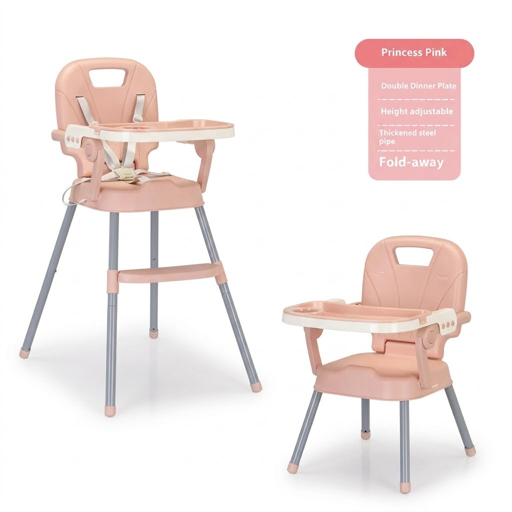 3 in 1 feeding chair with cushion