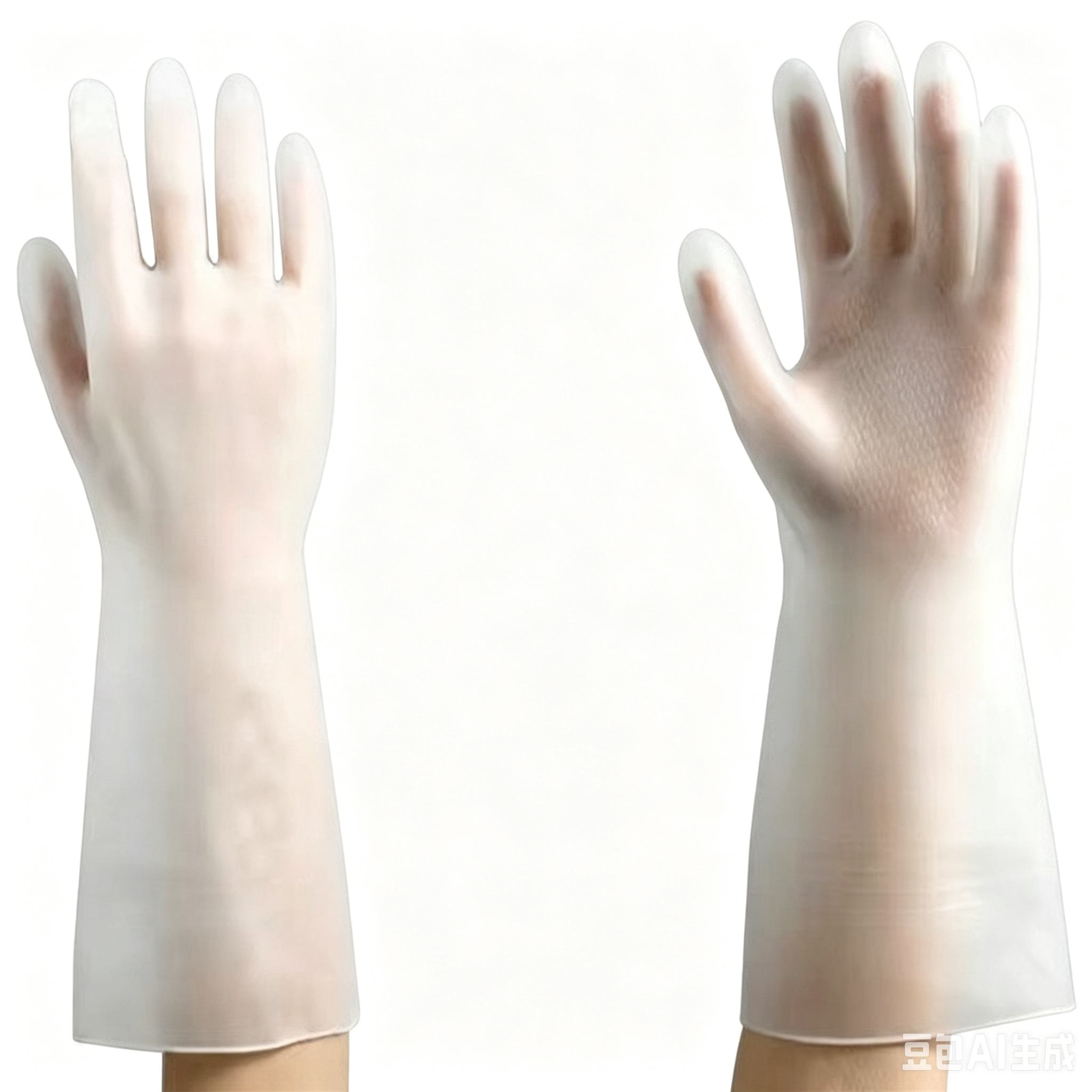 Waterproof Rubber Gloves Dishwashing Tools Latex Dishwashing Gloves Kitchen Durable Cleaning Housework Chores Durable Protective Antiskid