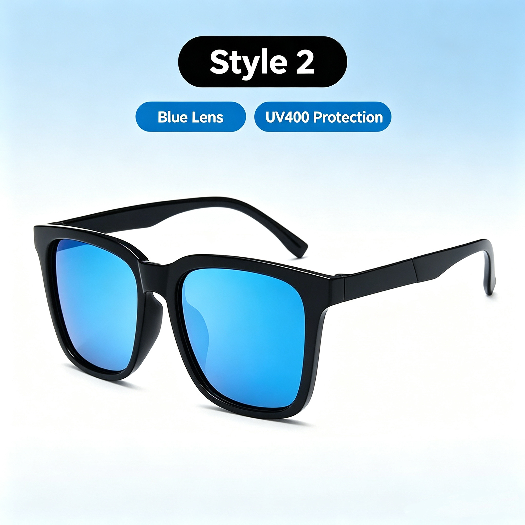 Polarized Sunglasses Men Women, UV400 Protection Classic Retro Vintage Shades for Driving Outdoor Travel, Trending Eyewear Gift