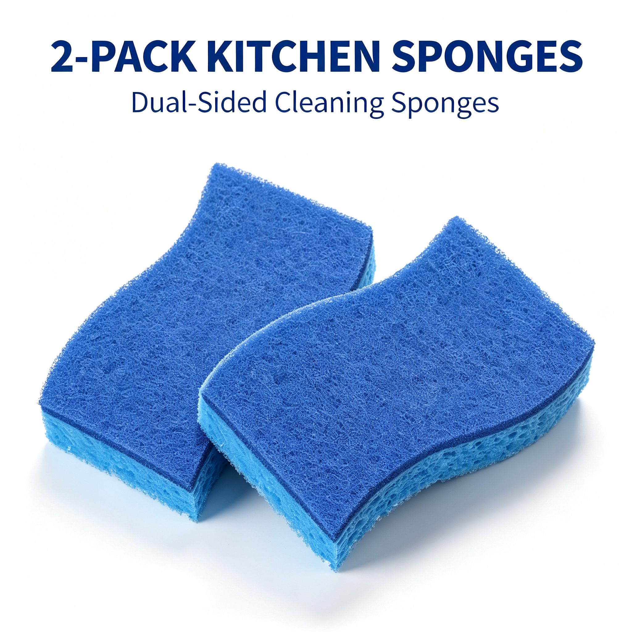 2 pieces dish washing sponges Super foam detergent Kitchen Cleaning Wipe Magic Mop Scouring Pad Kitchen Dish Brush