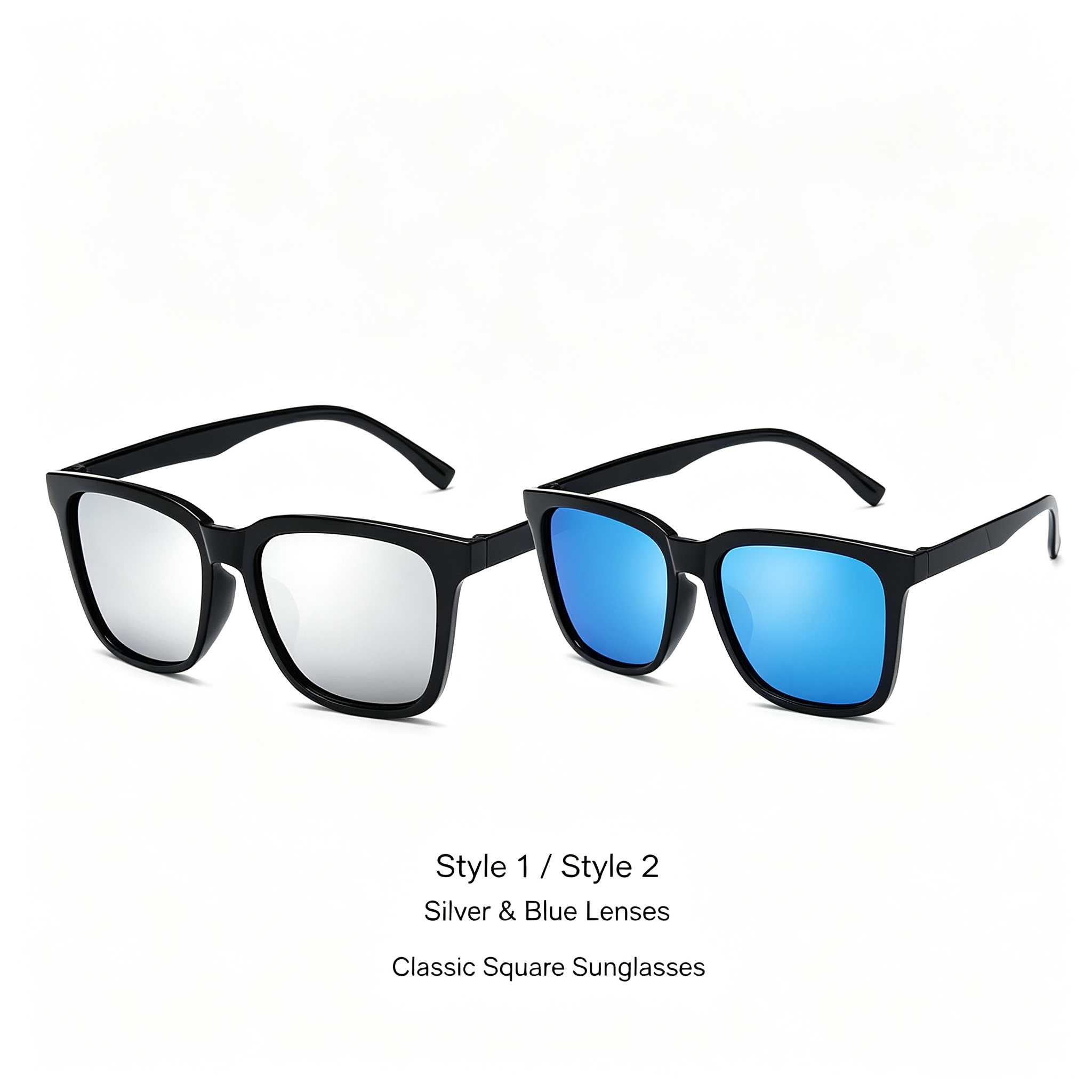 Polarized Sunglasses Men Women, UV400 Protection Classic Retro Vintage Shades for Driving Outdoor Travel, Trending Eyewear Gift
