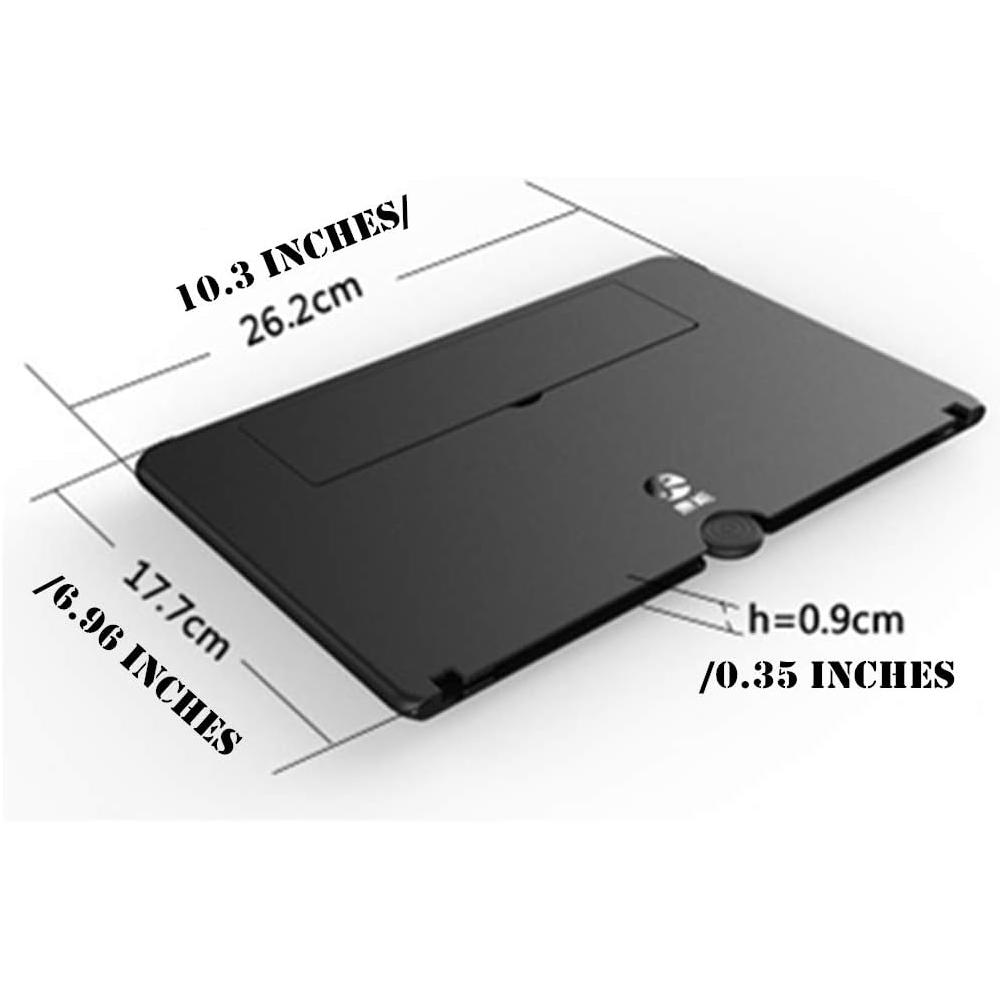 1pc ZoomPlus 12" Screen Magnifier,3D HD Mobile Phone Magnifier Projector Screen Enlarger for Movies, Videos, and Gaming,Foldable Cell Phone Stand with Screen Amplifier,Supports All Smartphones