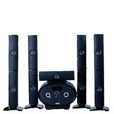 📻 (NEW) AILIPU KL-6501AD 5.1-Channel AC/DC Home Theatre System 🔊 | 6.5-Inch Subwoofer 🎶 | 4 Tall-Boy Speakers | Bluetooth, & FM | Remote Control | Powerful Surround Sound 🏠