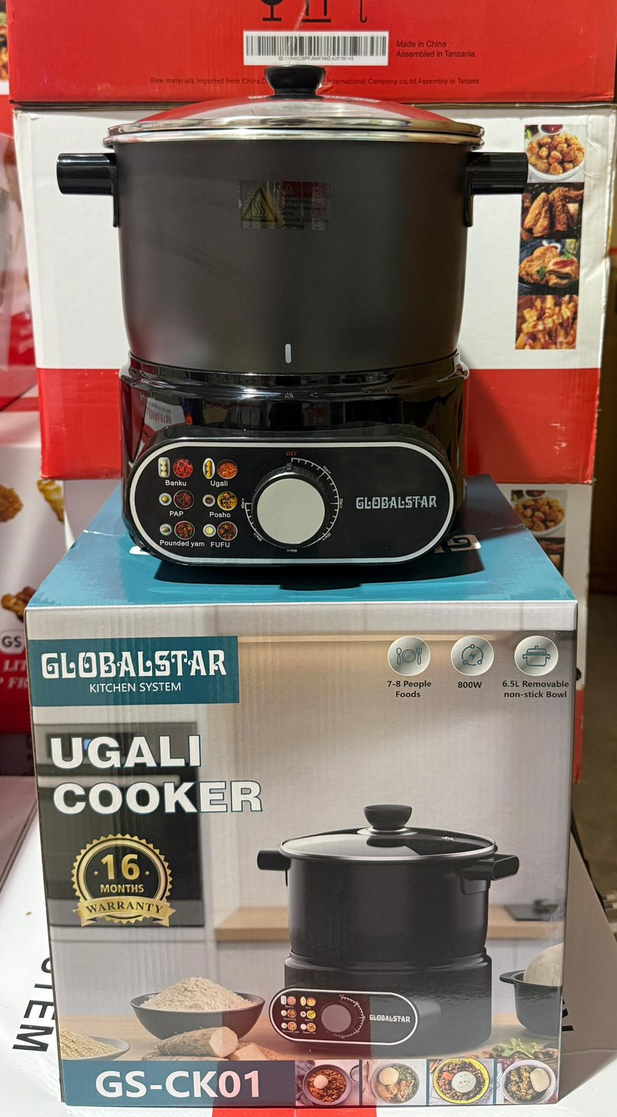 Ugali Cooker Electric Cooking Appliance Convenient Meal Preparation Kitchen Equipment Easy Operation Everyday Cooking Traditional Ugali Preparation Home Kitchen Food Preparation Compact Practical Cook
