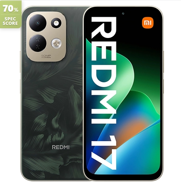 [Price Drop🔥🔥] XIAOMI Redmi 17 128GB+4GB 6.9" IPS LCD 120Hz Display 50MP Camera 7500mAh Battery 45W Fast Charging Android 16 Dual SIM IP64 MTK Helio G91 Ultra Smart AI Smartphone Smartphones