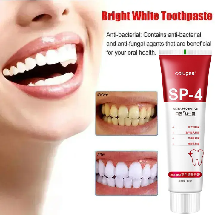 Probiotic Caries Toothpaste SP4 Whitening Repair Tooth Decay Paste Cleaner Teeth Remover Plaque Fresh Breath Oral Care