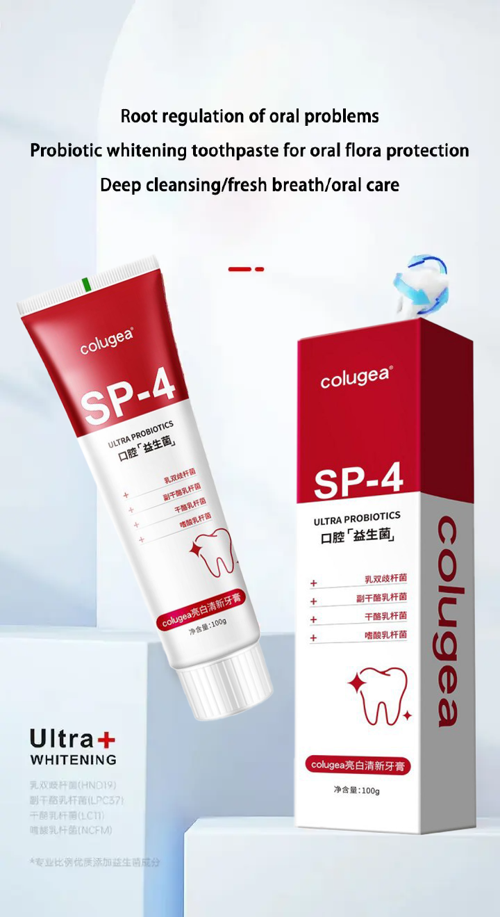 Probiotic Caries Toothpaste SP4 Whitening Repair Tooth Decay Paste Cleaner Teeth Remover Plaque Fresh Breath Oral Care