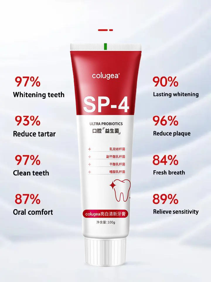 Probiotic Caries Toothpaste SP4 Whitening Repair Tooth Decay Paste Cleaner Teeth Remover Plaque Fresh Breath Oral Care