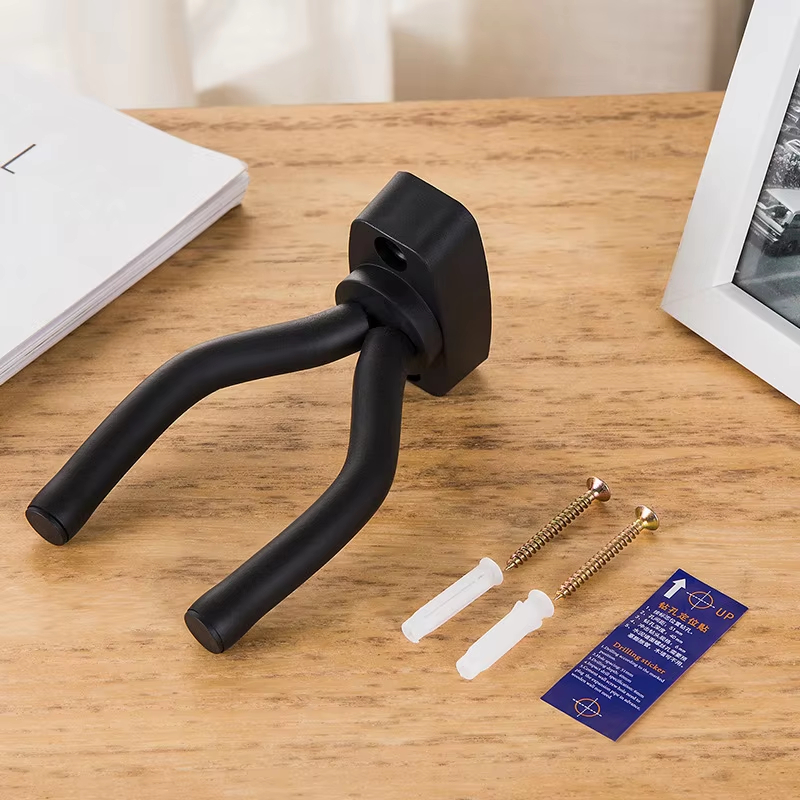 1Pcs Wall Mount Guitar Hanger Hook Non-slip Holder Stand for Acoustic Guitar Ukulele Violin Bass Guitar Parts Instrument Accessories