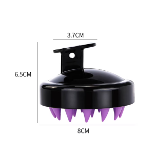 SILICON SHAMPOO EXFOLIATING SCALP MESSAGER/BRUSH/HAIR SHAMPOO BRUSH