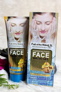 FRUITS OF WOKALI FAIRNESS FACE WASH WITH Q10 AND COLLAGEN -130ML WITH SNAIL COLLAGEN AND Q10