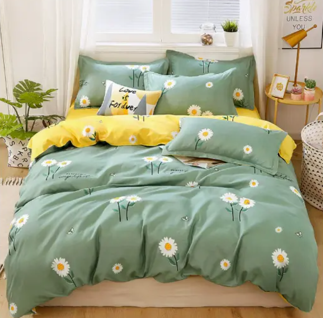 5 by 6 Deluxe Duvet Set with Bedsheet & 2 Pillowcases – Soft, Warm & Elegant Bedding for a Perfect Night’s Sleepv