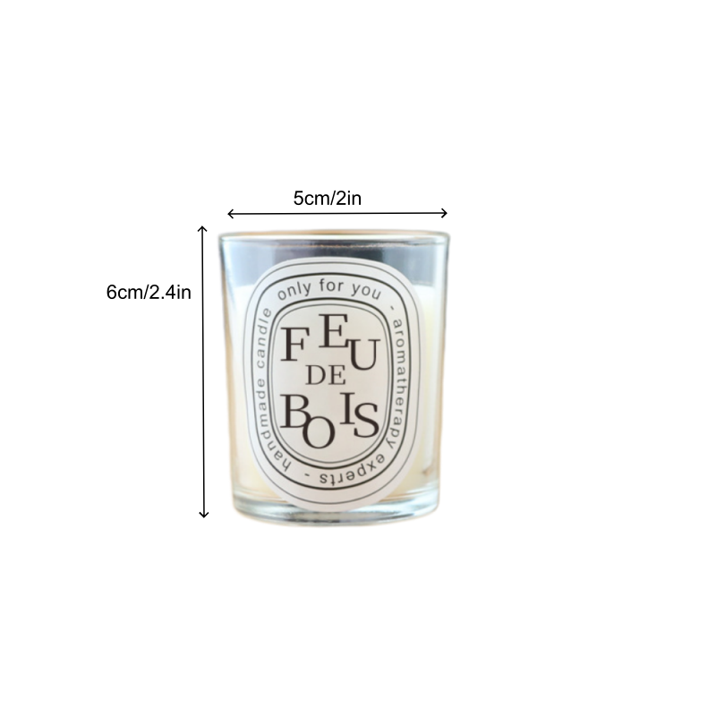 Aromatherapy Candle Smokeless Wax Scented Candle Home Decor Wedding Birthday Festival Romantic Handmade Gift Portable Travel Candle Tins-50g/1.76oz