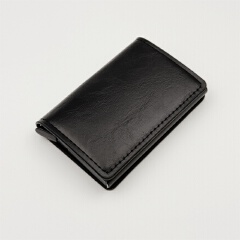 Business Card Holders Card Bag Anti-Theft Brush Multi Fold Partition Storage Card Bag With Multiple Colors To Choose From Protecting Fund Security