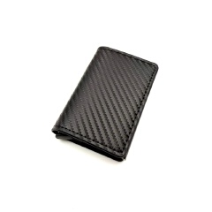 Business Card Holders Card Bag Anti-Theft Brush Multi Fold Partition Storage Card Bag With Multiple Colors To Choose From Protecting Fund Security