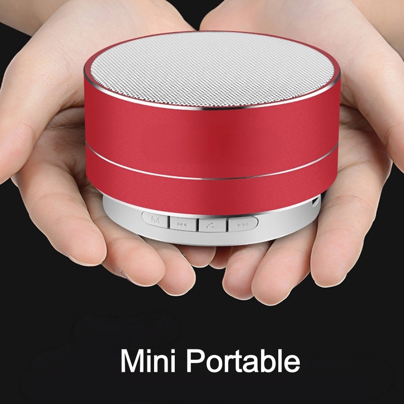 A10 Bluetooth Speaker Portable Speakers Mini Portable Bluetooth Speaker Wireless Cannon Speaker Outdoor Speaker Perfect Holiday Gift QSROCIO