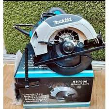 Makita HS7000 Circular Saw 1850W 7 Inch Electric Handheld Wood Cutting Machine for Professional Carpentry, DIY Projects and Construction Work
