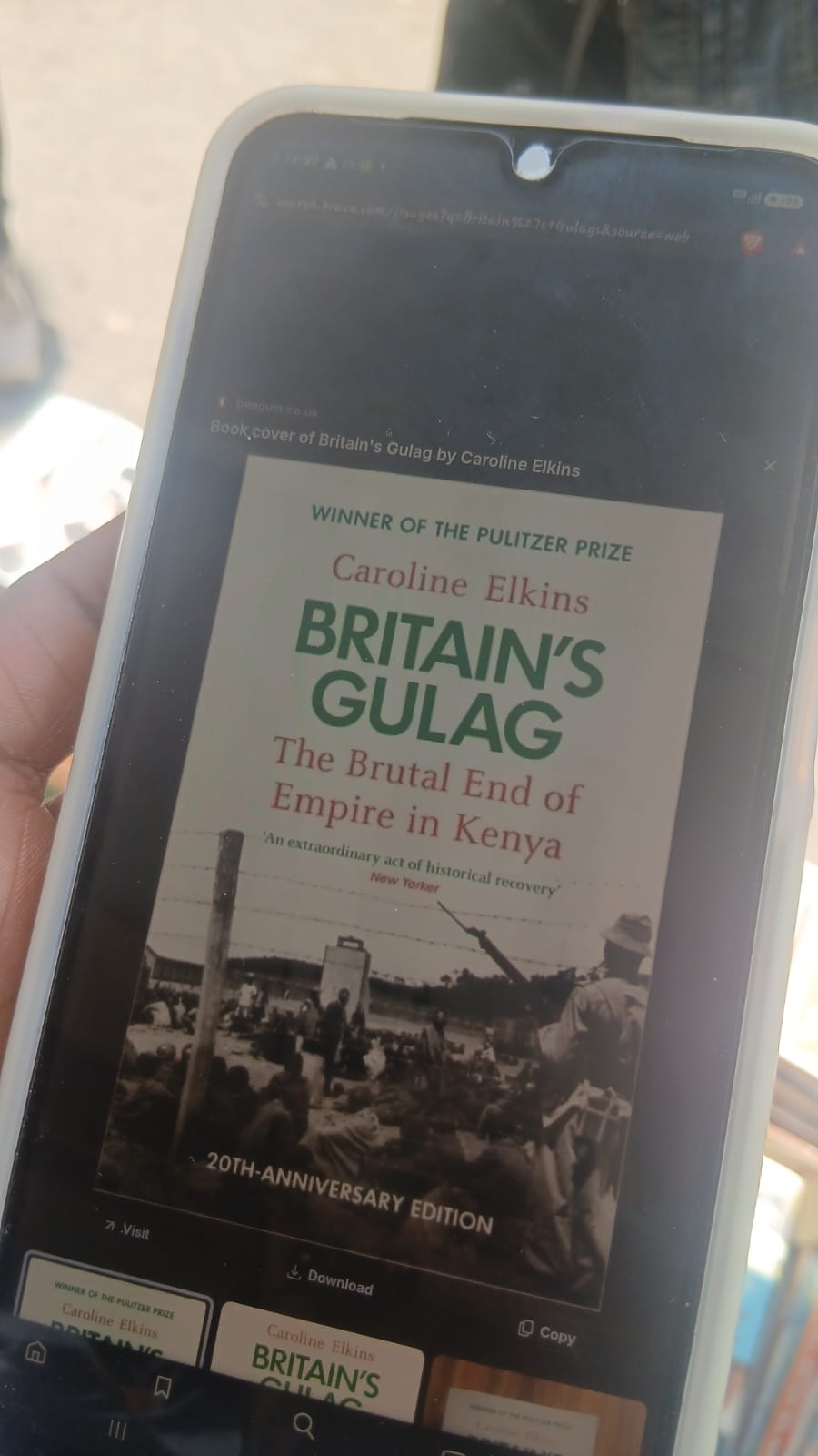 Britain's Gulag: The Brutal End of Empire in Kenya by Caroline Elkins – Powerful Historical Nonfiction Book on British Colonial Rule, the Mau Mau Emergency and Kenya's Struggle for Independence