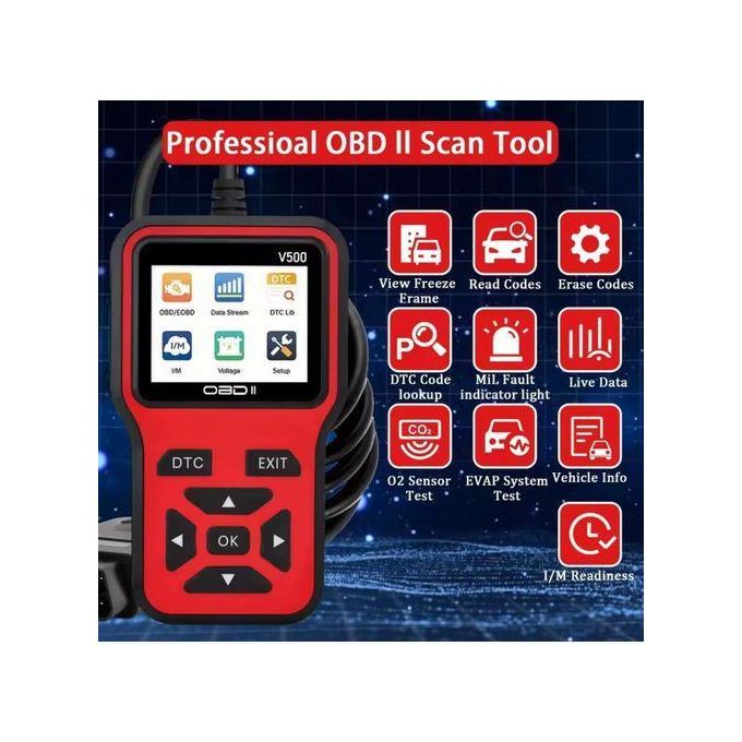 Best price for V500 OBD2 Scanner Universal Auto Diagnostic Tool, Engine ...