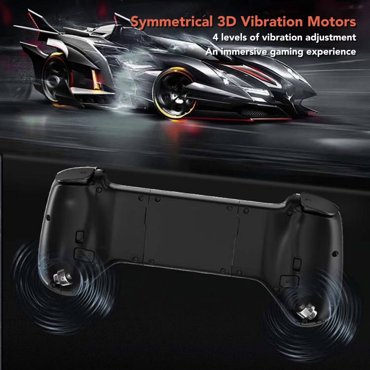 Mobile Game Controller Gamepad, Flexible Lightweight Gamepad Joystick Ergonomic