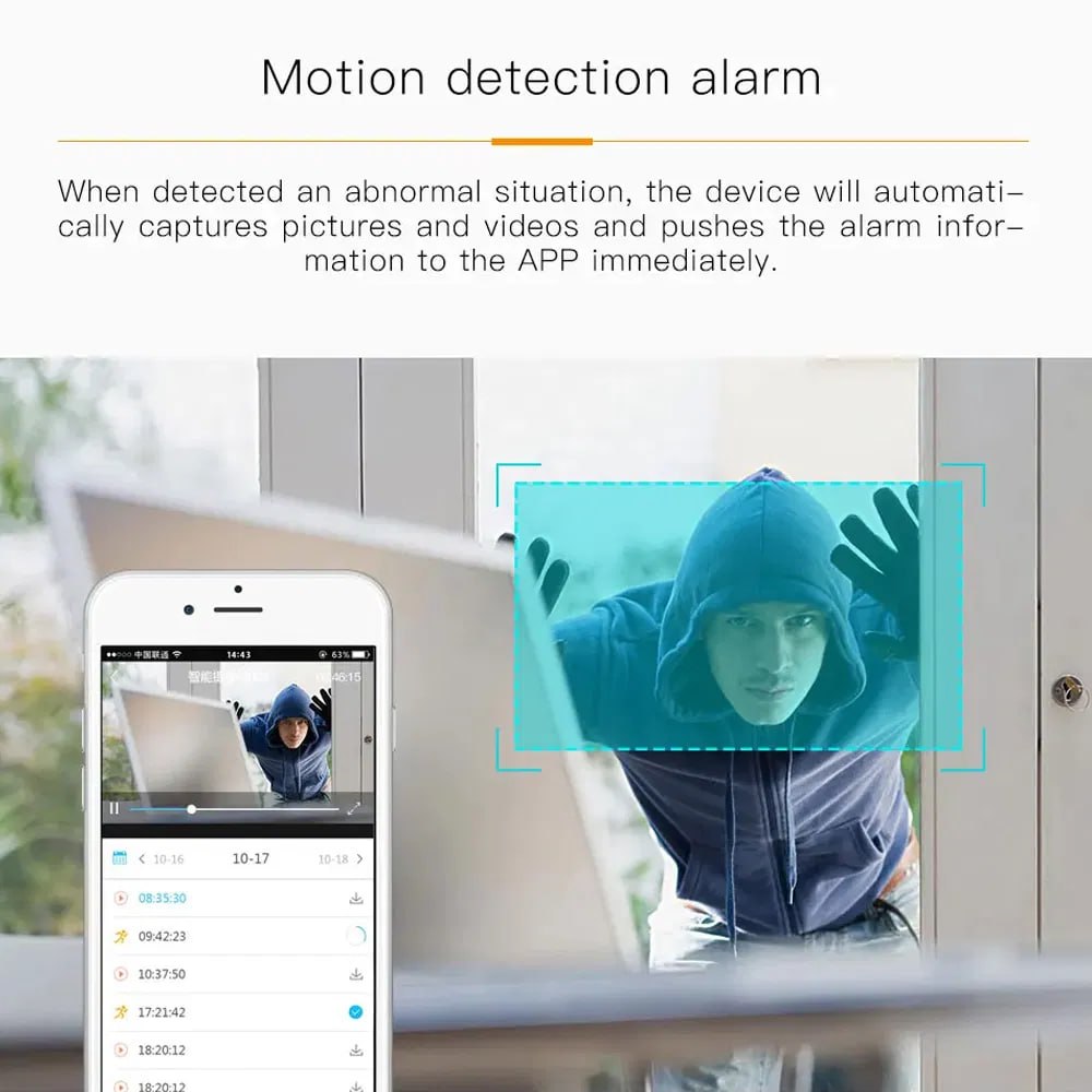 VR CAM 360° Panoramic Camera - White, WiFi, HD, Electronic PTZ