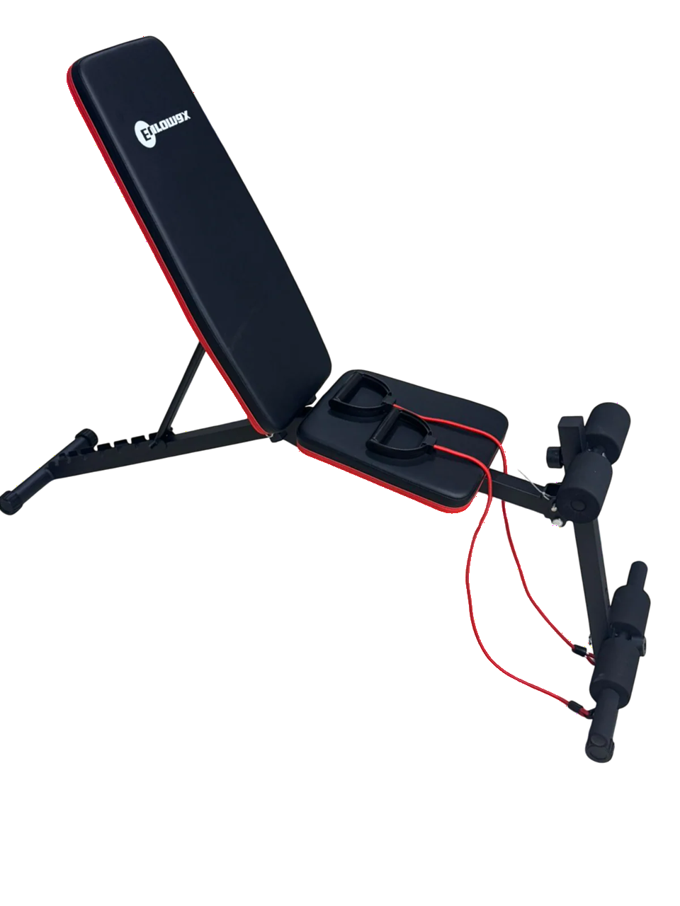 50KG Barbell & Dumbbell Set + Adjustable Weight Bench – Full Body Home Gym Workout