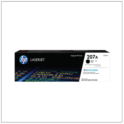 HP 207A Black Original LaserJet Toner Cartridge (W2210A) – High Yield Printer Toner