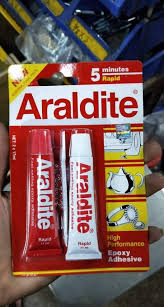 Araldite Glue Epoxy Adhesive Bonding Agent Clear
