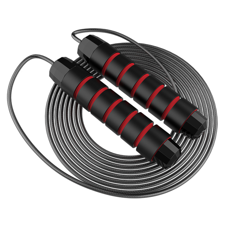 Skipping rope, adjustable skipping rope, skipping rope, skipping rope with ball bearings, suitable for women, men, children, exercise and slimming skipping rope, home school gymnasium