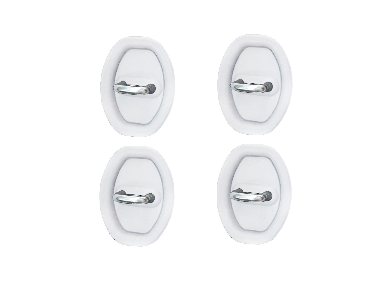 4PCS Upgraded Car Door Latch Guard Cover,Silicone Car Door Lock Cover for Car Door Protector and Noise Reduction,Universal Automotive Exterior Accessories (4 PCS)
