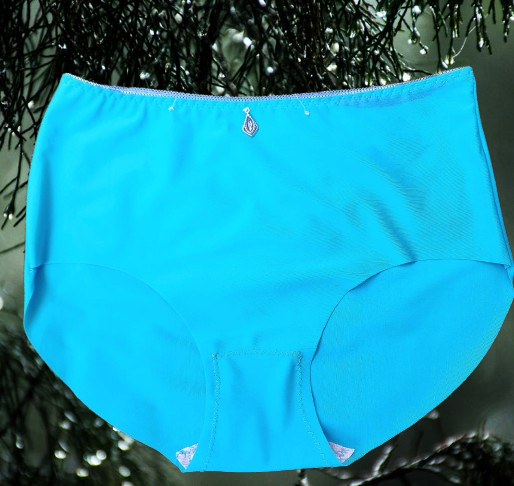 💎 3PCS SMOOTH FIT • MINIMAL DETAIL 💎 Women’s Seamless Panties – Solid Color Cheeky Full Coverage with Small Pendant Accent