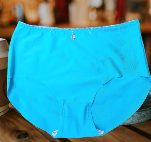 💎 3PCS SMOOTH FIT • MINIMAL DETAIL 💎 Women’s Seamless Panties – Solid Color Cheeky Full Coverage with Small Pendant Accent
