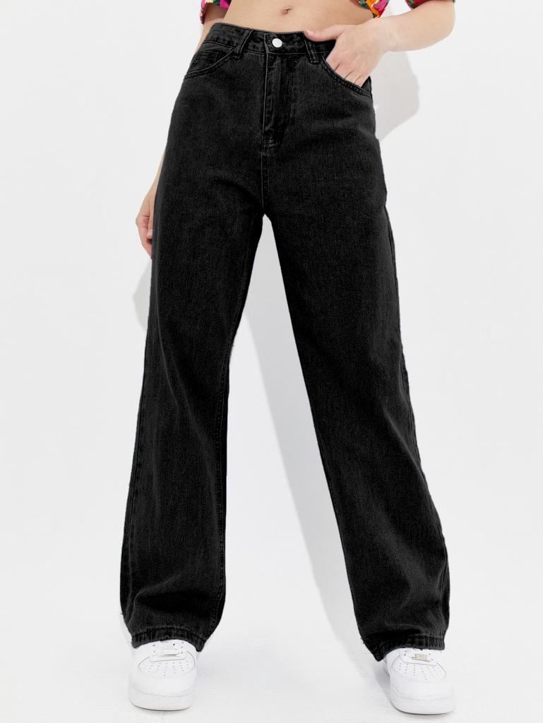 👖💙 Ladies Mummy Jeans – High Waist Casual Denim Pants ✨ Comfortable Everyday Fashion 👑 Trendy Streetwear Collection