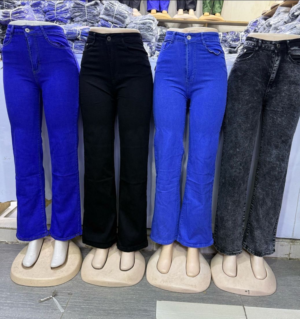 👖💙 Ladies Mummy Jeans – High Waist Casual Denim Pants ✨ Comfortable Everyday Fashion 👑 Trendy Streetwear Collection