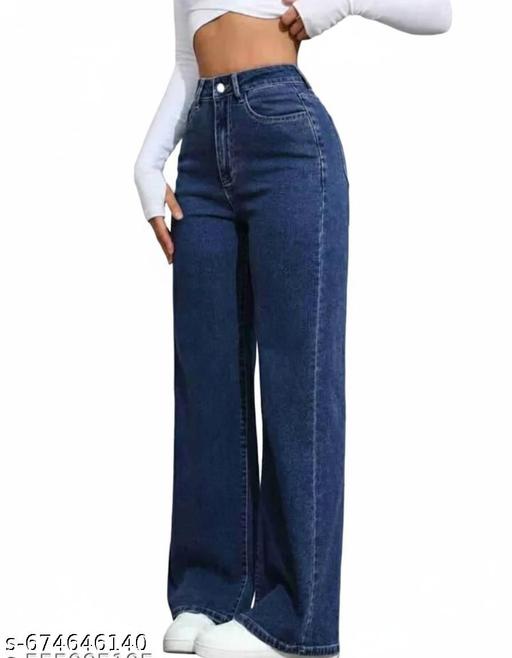 👖💙 Ladies Mummy Jeans – High Waist Casual Denim Pants ✨ Comfortable Everyday Fashion 👑 Trendy Streetwear Collection