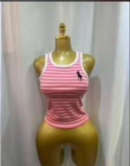 🤍🖤 Ladies Striped Vest Top – Sleeveless Casual Tank Top ✨ Soft Comfortable Fashion Wear 🌸 Trendy Everyday Essential