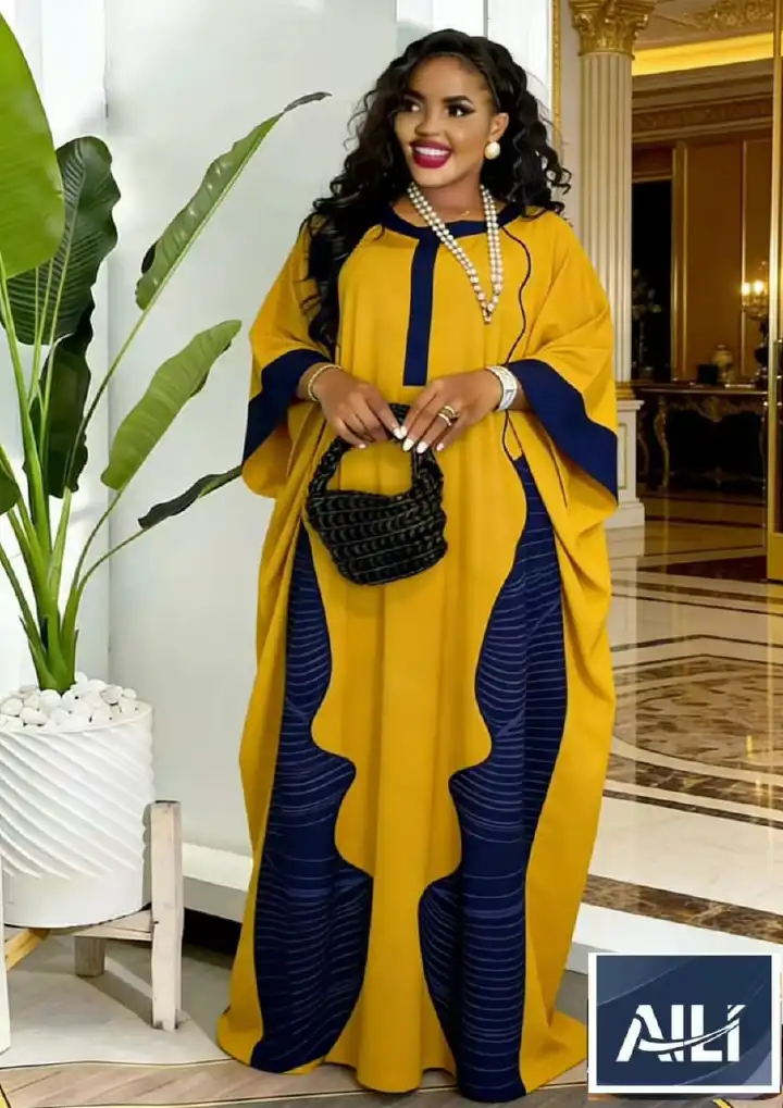 ✨👗 New Kaftan Dress – Rich Aunty Vibes Only 💃🔥 Premium Heavy Quality Free Size Elegant Flowing Gown 💫